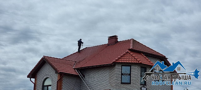 Мойка крыши в Пушкине